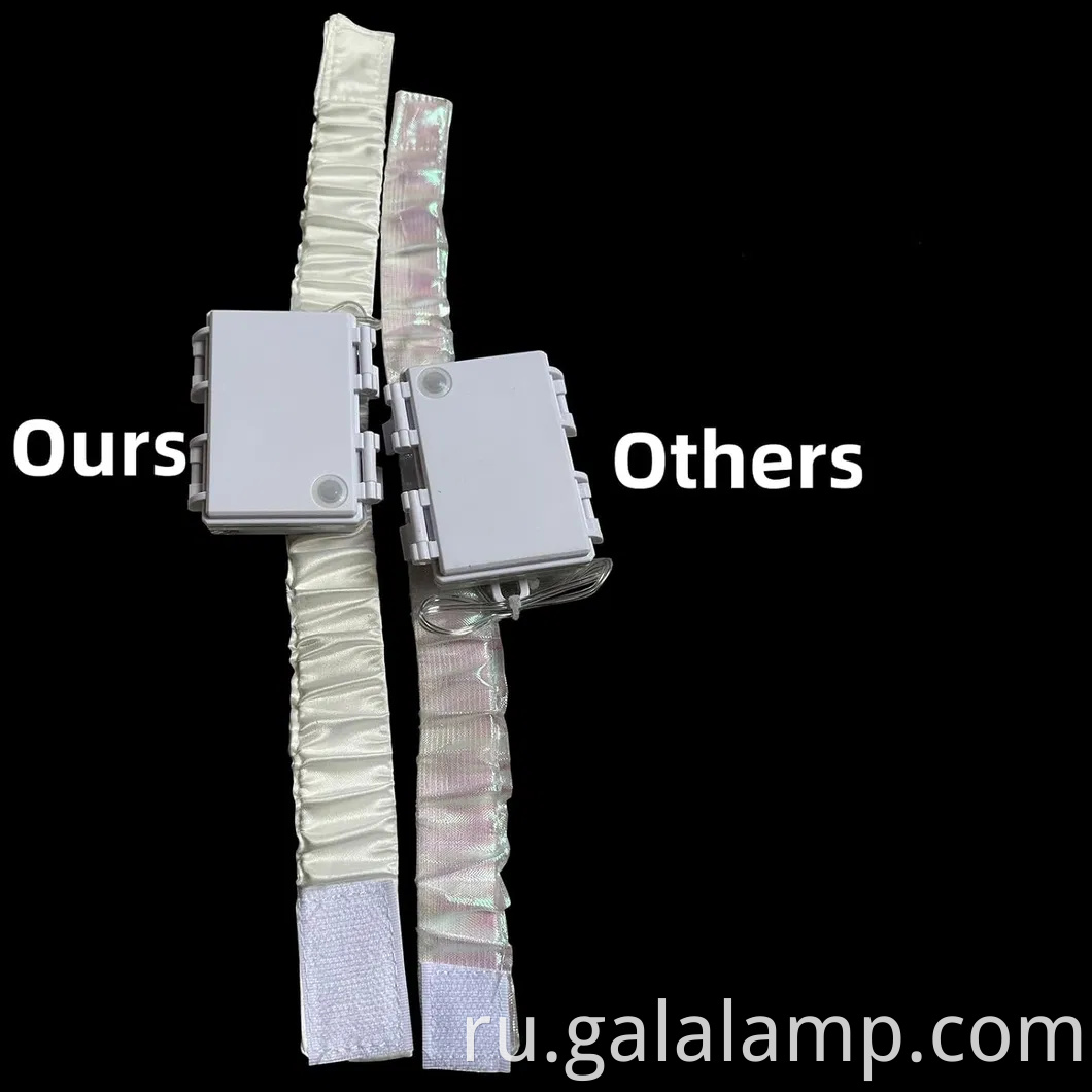 Светодиодные светодиодные крылышки живота танце